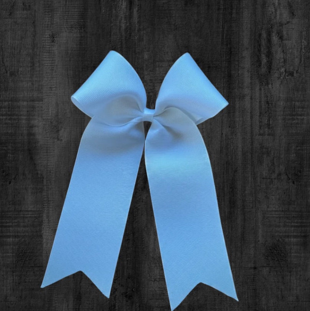 Collegiate Style Plain Ribbon Bow